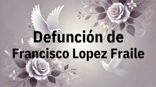 Defunción en Fuenlabrada de Francisco Lopez Fraile