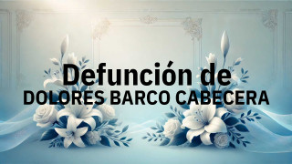Defunción en Fuenlabrada de DOLORES BARCO CABECERA