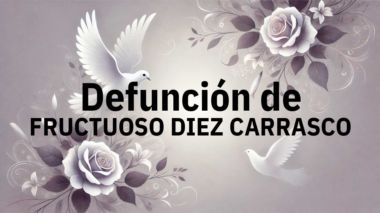 Defunción en Fuenlabrada de FRUCTUOSO DIEZ CARRASCO