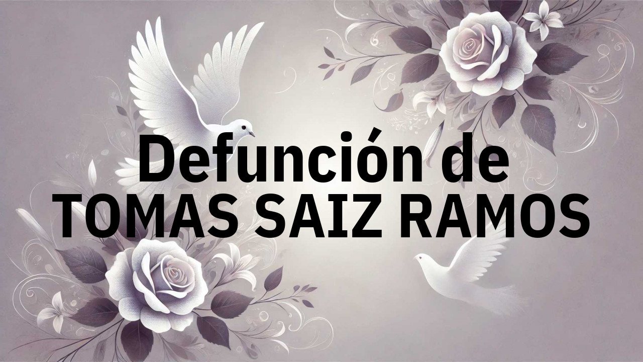 Defunción en Fuenlabrada de TOMAS SAIZ RAMOS