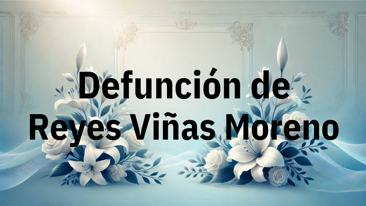 Defunción en Fuenlabrada de Reyes Viñas Moreno