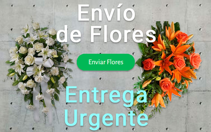 Envío de flores urgente a Tanatorio Fuenlabrada